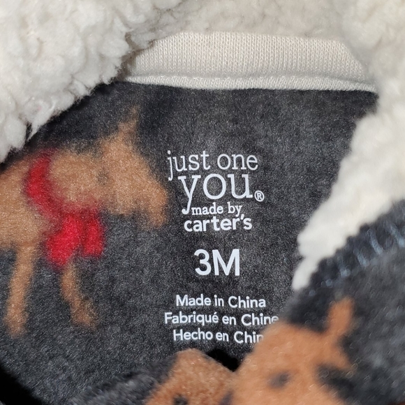 Baby Boy Carter's Christmas Pajamas - Picture 4 of 4